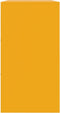 vidaXL - Dressoir - 99x39x73 - cm - staal - mosterdgeel