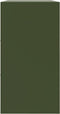 vidaXL - Dressoir - 99x39x73 - cm - staal - olijfgroen