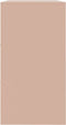 vidaXL - Dressoir - 99x39x73 - cm - staal - roze