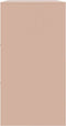 vidaXL - Dressoir - 99x39x73 - cm - staal - roze