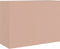 vidaXL - Dressoir - 99x39x73 - cm - staal - roze