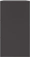 vidaXL - Dressoir - 99x39x73 - cm - staal - zwart