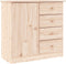 vidaXL - Dressoir - ALTA - 77x35x73 - cm - massief - grenenhout