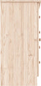 vidaXL - Dressoir - ALTA - 77x35x73 - cm - massief - grenenhout
