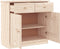 vidaXL - Dressoir - ALTA - 77x35x73 - cm - massief - grenenhout
