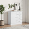 vidaXL - Dressoir - ALTA - 77x35x73 - cm - massief - grenenhout - wit