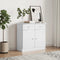 vidaXL - Dressoir - ALTA - 77x35x73 - cm - massief - grenenhout - wit