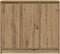 vidaXL - Dressoir - ambachtelijk - spaanplaat - hout - ambachtelijk - 85x34x76 - cm