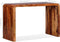 vidaXL - Dressoir/bureau - massief - sheeshamhout - bruin