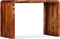 vidaXL - Dressoir/bureau - massief - sheeshamhout - bruin