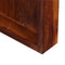 vidaXL - Dressoir/bureau - massief - sheeshamhout - bruin
