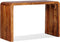 vidaXL - Dressoir/bureau - massief - sheeshamhout - bruin
