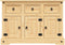 vidaXL - Dressoir - Corona - 112x44x78 - cm - massief - Mexicaans - grenenhout - bruin