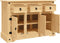 vidaXL - Dressoir - Corona - 112x44x78 - cm - massief - Mexicaans - grenenhout - bruin
