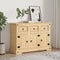 vidaXL - Dressoir - Corona - 112x44x78 - cm - massief - Mexicaans - grenenhout - bruin