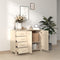 vidaXL - Dressoir - HAMAR - 113x40x80 - cm - massief - grenenhout - honingbruin