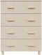 vidaXL - Dressoir - HAMAR - 79x40x103,5 - cm - massief - grenenhout - honingbruin