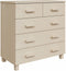 vidaXL - Dressoir - HAMAR - 79x40x80 - cm - massief - grenenhout - honingbruin