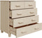 vidaXL - Dressoir - HAMAR - 79x40x80 - cm - massief - grenenhout - honingbruin