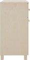 vidaXL - Dressoir - HAMAR - 79x40x80 - cm - massief - grenenhout - honingbruin