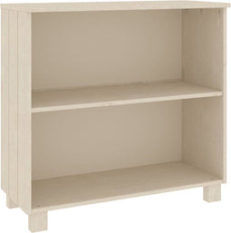 vidaXL - Dressoir - HAMAR - 85x35x80 - cm - massief - grenenhout - honingbruin