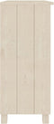 vidaXL - Dressoir - HAMAR - 85x35x80 - cm - massief - grenenhout - honingbruin