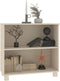 vidaXL - Dressoir - HAMAR - 85x35x80 - cm - massief - grenenhout - honingbruin