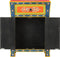 vidaXL - Dressoir - handgeschilderd - 54x30x74 - cm - massief - mangohout