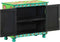 vidaXL - Dressoir - handgeschilderd - 70x35x60 - cm - mangohout - meerkleurig