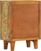 vidaXL - Dressoir - handgesneden - 55x30x75 - cm - massief - gerecycled - hout