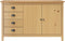 vidaXL - Dressoir - Hill - 130x40x80 - cm - massief - grenenhout - honingbruin
