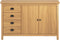 vidaXL - Dressoir - Hill - 130x40x80 - cm - massief - grenenhout - honingbruin