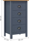 vidaXL - Dressoir - Hill - 46x35x80 - cm - massief - grenenhout - grijs