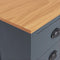 vidaXL - Dressoir - Hill - 46x35x80 - cm - massief - grenenhout - grijs
