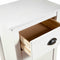 vidaXL - Dressoir - Hill - 46x35x80 - cm - massief - grenenhout - wit