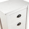 vidaXL - Dressoir - Hill - 46x35x80 - cm - massief - grenenhout - wit
