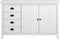 vidaXL - Dressoir - Hill - 79x40x80 - cm - massief - grenenhout - wit