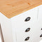 vidaXL - Dressoir - Hill - 79x40x80 - cm - massief - grenenhout - wit