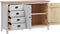 vidaXL - Dressoir - Hill - 79x40x80 - cm - massief - grenenhout - wit