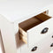 vidaXL - Dressoir - Hill - 79x40x80 - cm - massief - grenenhout - wit