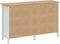 vidaXL - Dressoir - Hill - 79x40x80 - cm - massief - grenenhout - wit