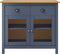 vidaXL - Dressoir - Hill - Range - 90x40x80 - cm - massief - grenenhout - grijs