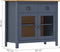 vidaXL - Dressoir - Hill - Range - 90x40x80 - cm - massief - grenenhout - grijs