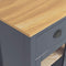 vidaXL - Dressoir - Hill - Range - 90x40x80 - cm - massief - grenenhout - grijs