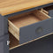 vidaXL - Dressoir - Hill - Range - 90x40x80 - cm - massief - grenenhout - grijs