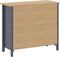 vidaXL - Dressoir - Hill - Range - 90x40x80 - cm - massief - grenenhout - grijs