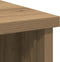 vidaXL - Dressoir - lade - 101x35x76 - cm - spaanplaat - artisanaal - eikenkleurig