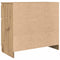 vidaXL - Dressoir - lade - 71x35x65 - cm - spaanplaat - artisanaal - eikenkleurig