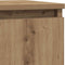 vidaXL - Dressoir - lade - 71x35x65 - cm - spaanplaat - artisanaal - eikenkleurig