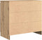 vidaXL - Dressoir - lade - 71x35x65 - cm - spaanplaat - artisanaal - eikenkleurig